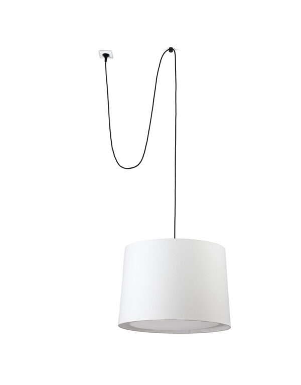 CONGA PENDANT LAMP WITH PLUG E27 o500*350*o450 WHI - 1-FR68604-54