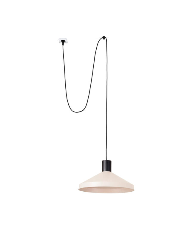 KOMBO BEIGE PENDANT LAMP WITH PLUG o400 1X E27 - 1-FR68604-67