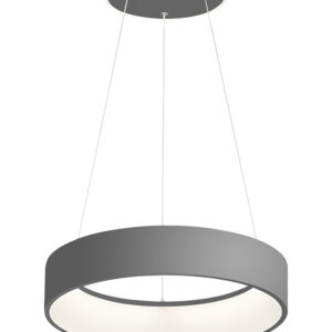 Κρεμαστό led "Shay" 36w 2520lm Ø45cm Ανθρακί - 11488
