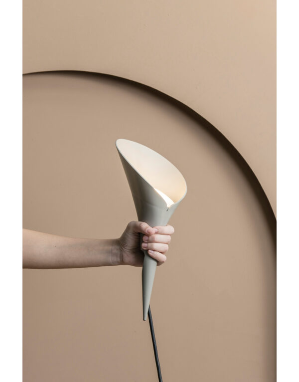 LEAF GREY SPIKE 1xGU10 - 1-FR70233