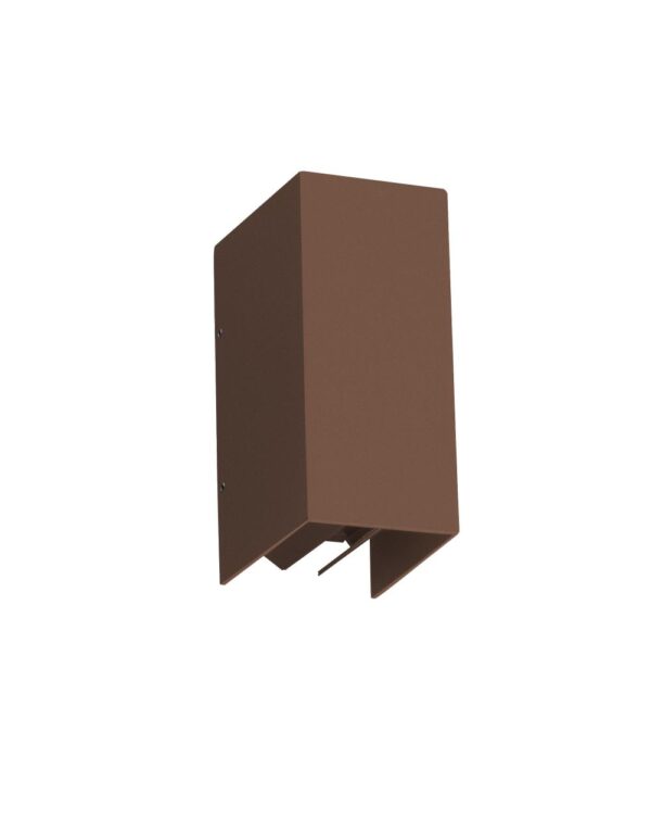 BLIND RUST BROWN WALL LAMP LED 6W 3000K - 1-FR70268