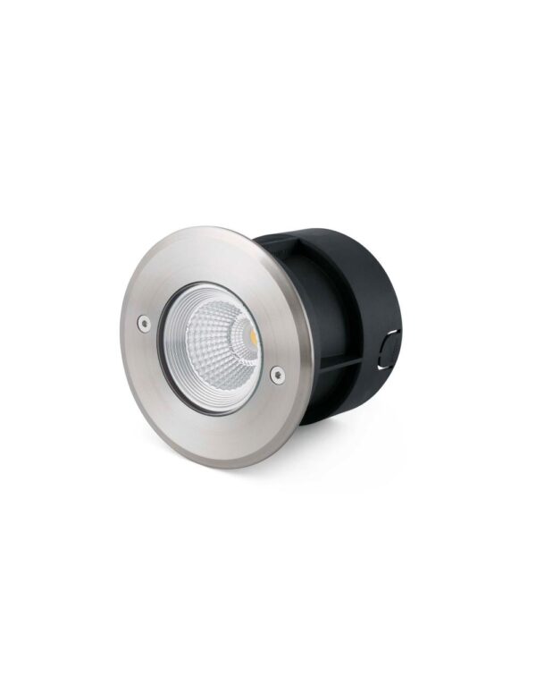 SURIA-3 LED INOX RECESSED LAMP 60° COB LED 3W 3000 - 1-FR70592N