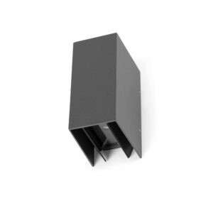 BLIND DARK GREY WALL LAMP LED 2X3W 3000K - 1-FR70634