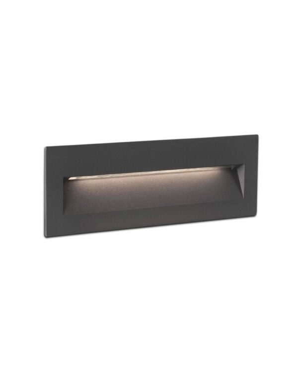 NAT LED DARK GREY RECESSED LAMP - 1-FR70638