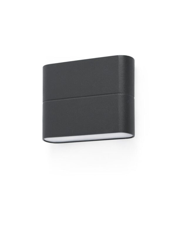 ADAY-1 LED DARK GREY WALL LAMP 2 LED 3W 3000K 450L - 1-FR70645