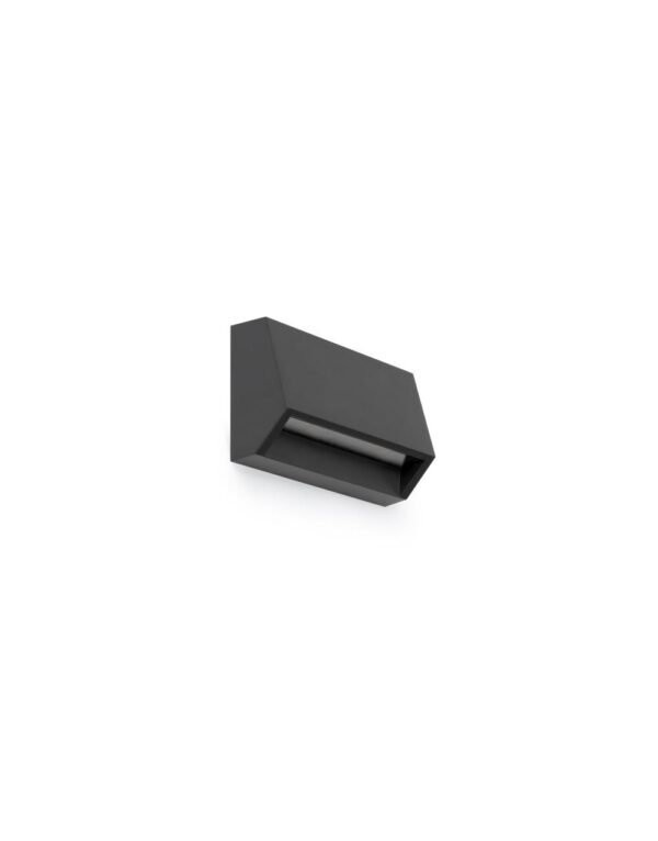 MUST-1 LED DARK GREY WALL LAMP SMD LED 2W 3000K CR - 1-FR70657