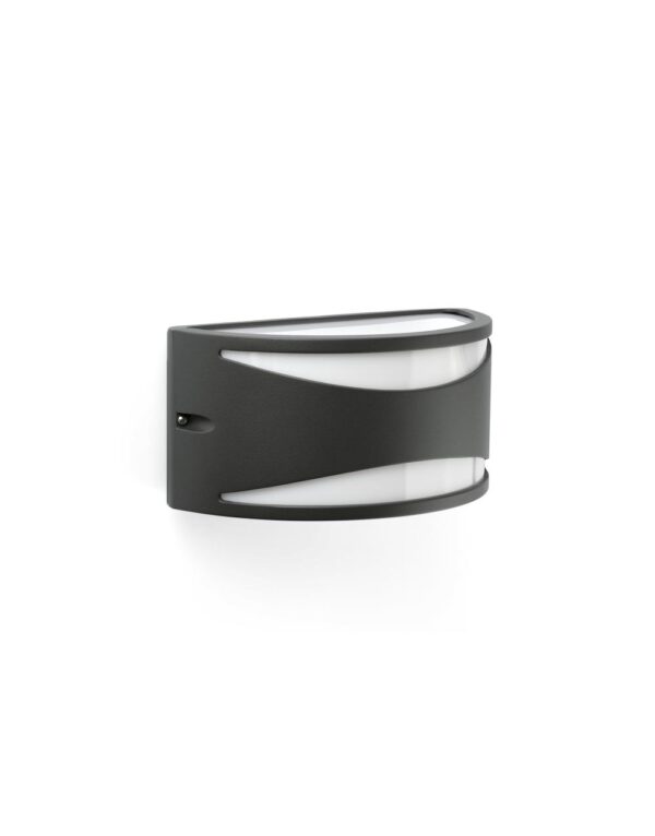 BONN-2 DARK GREY WALL LAMP 1 X E27 100W - 1-FR70697