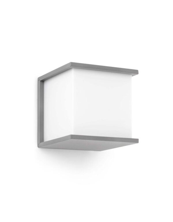 KUBICK GREY WALL LAMP 1 X E27 60W - 1-FR70715