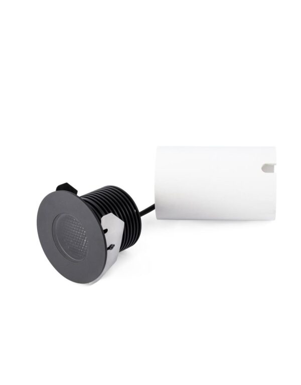 GRUND ANODIZED BLACK 7W 350 mA LED 36° 2700K - 1-FR70736