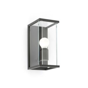 NALA DARK GREY WALL LAMP E27 - 1-FR70773