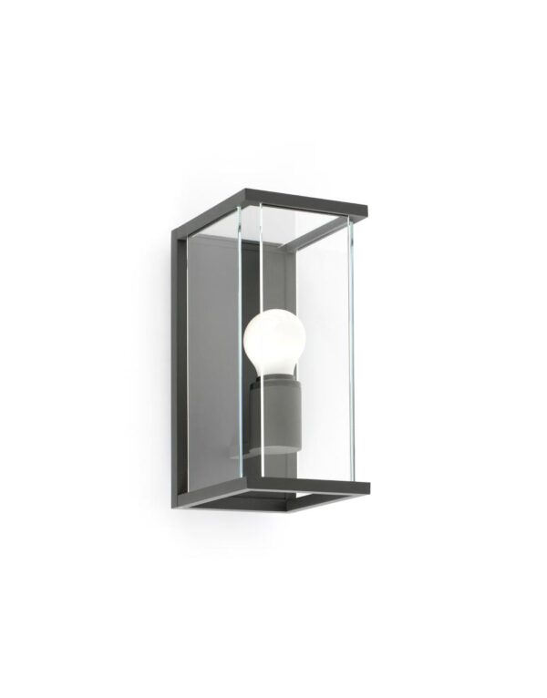 NALA DARK GREY WALL LAMP E27 - 1-FR70773