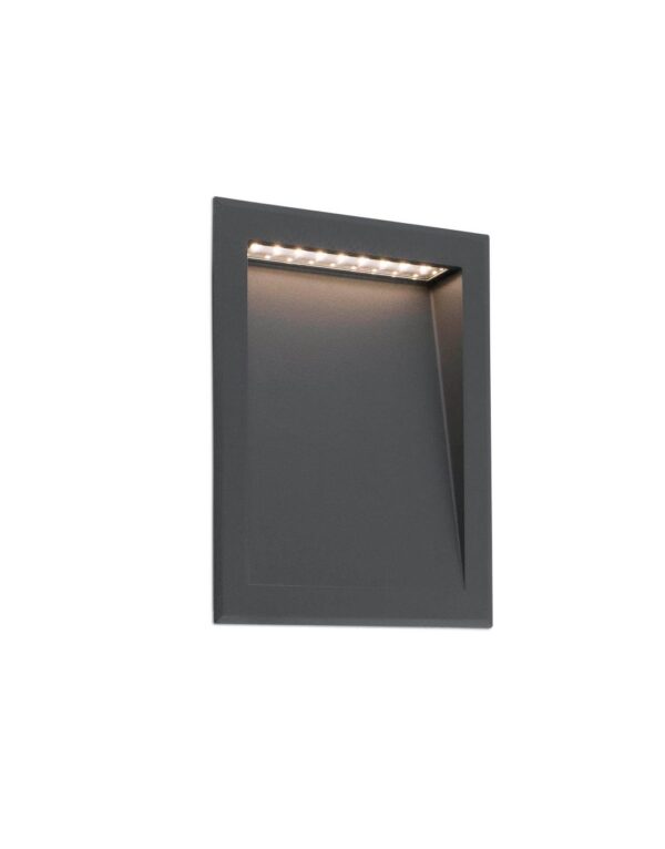 SOUN LED DARK GREY RECESSED LAMP - 1-FR70900