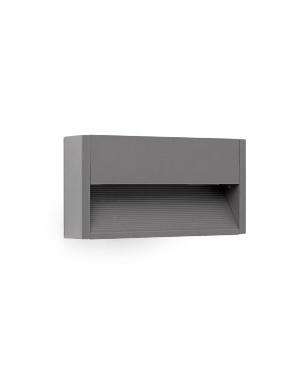 GRADA-2 WALL LAMP DARK GREY LED 6W 3000K - 1-FR70908