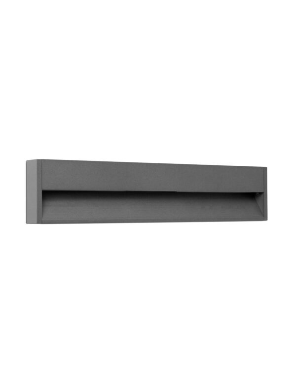 GRADA-3 WALL LAMP DARK GREY LED 12W 3000K - 1-FR70910