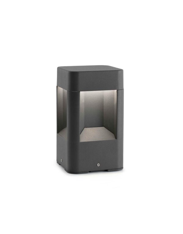 NAYA DARK GREY POST LAMP LED 8W 3000K - 1-FR71198