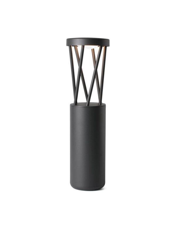 TWIST LED DARK GREY BOLLARD 10W 3000K - 1-FR71287
