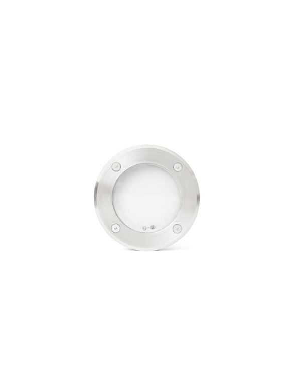 LIO MATT NICKEL RECESSED 1 X GX53 6W 3000K - 1-FR71495