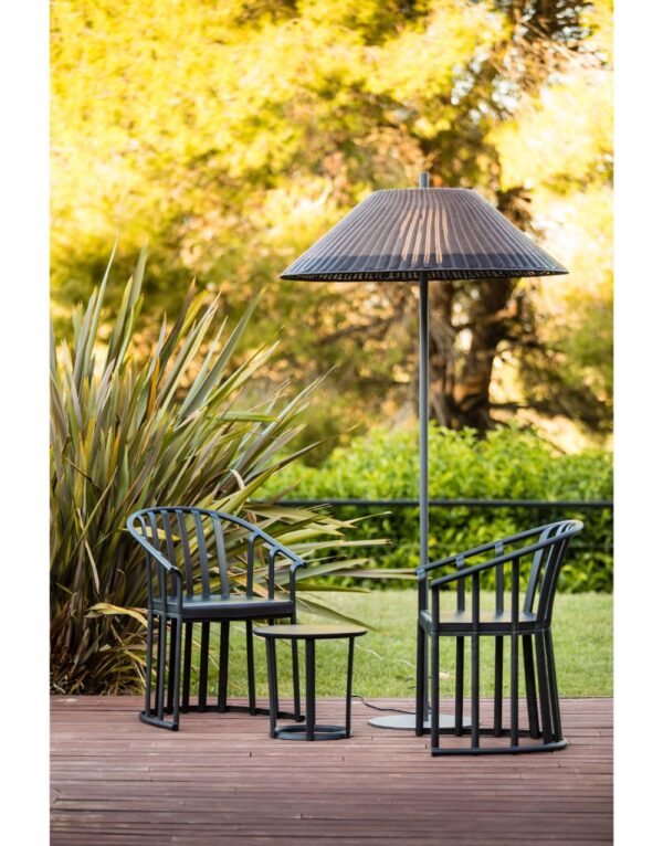 SAIGON OUT FLOOR LAMP 2M W100 CEMENT BASE - 1-FR71569-08