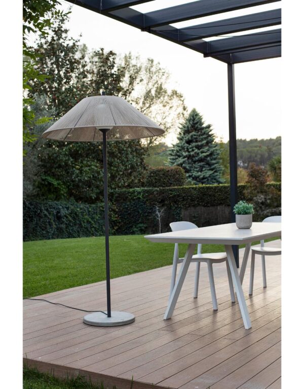 SAIGON OUT FLOOR LAMP 2M C100 BASE CONCRETE - 1-FR71569-10
