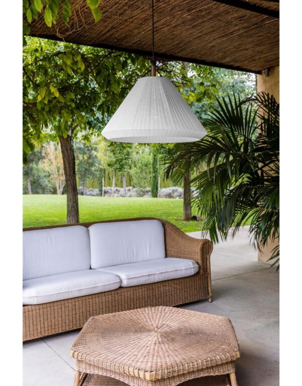 SAIGON OUT PENDANT LAMP T70 BEIGE CONE CAP - 1-FR71579C-05