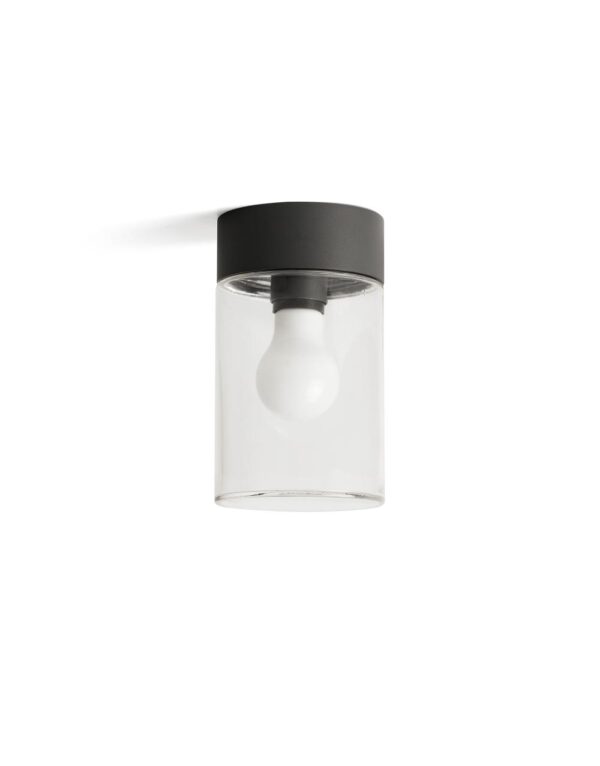KILA C/L E27 DARK GREY TRANSPARENT GLASS - 1-FR71740
