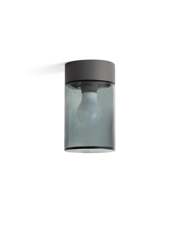 KILA C/L E27 DARK GREY FUME GLASS - 1-FR71741