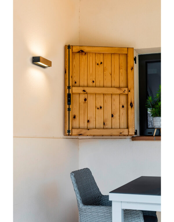 DORO-13 WALL LAMP LED 2x6.5W 3000K WOOD - 1-FR71899