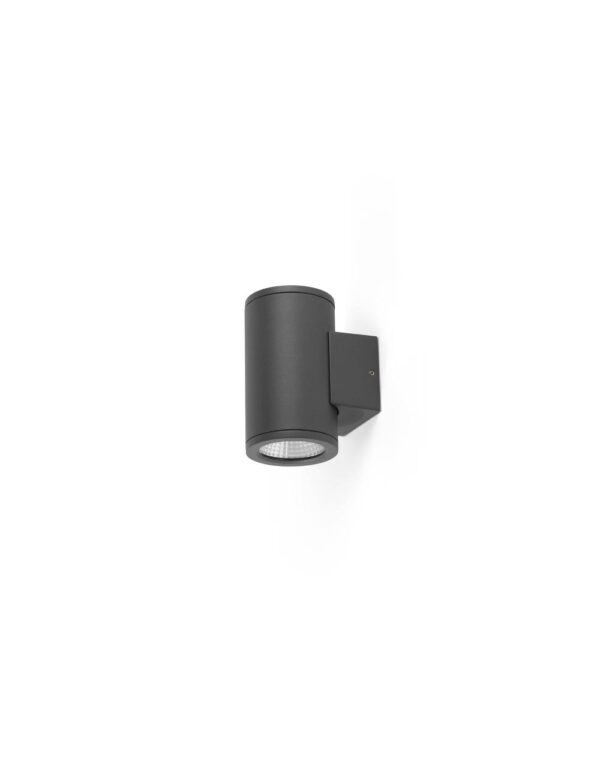 TOND 2L W/L DARK GREY 2x6W 2700K - 1-FR71917