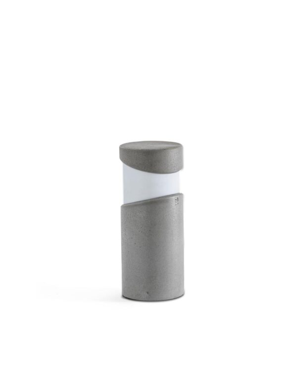 BLOCK POLE LAMP/POST LAMP CONCRETE 1xE27 - 1-FR74141