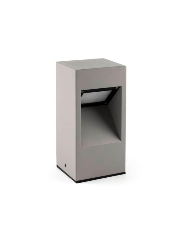 CAST BEACON LAMP DARK GREY CONCRETE H300MM 10W - 1-FR74155