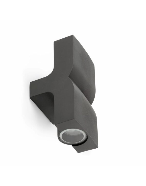 KLAMP DARK GREY WALL LAMP 2 X GU10 35W - 1-FR74408