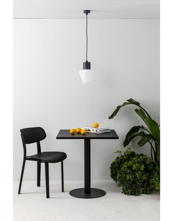 MISTU DARK GREY PENDANT LAMP 1XE27 MAX 15W - 1-FR74427C-02