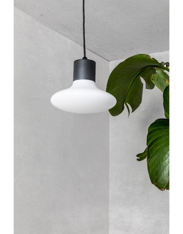 BLUB/S DARK GREY PENDANT LAMP1XE27 MAX 15W - 1-FR74427C-03