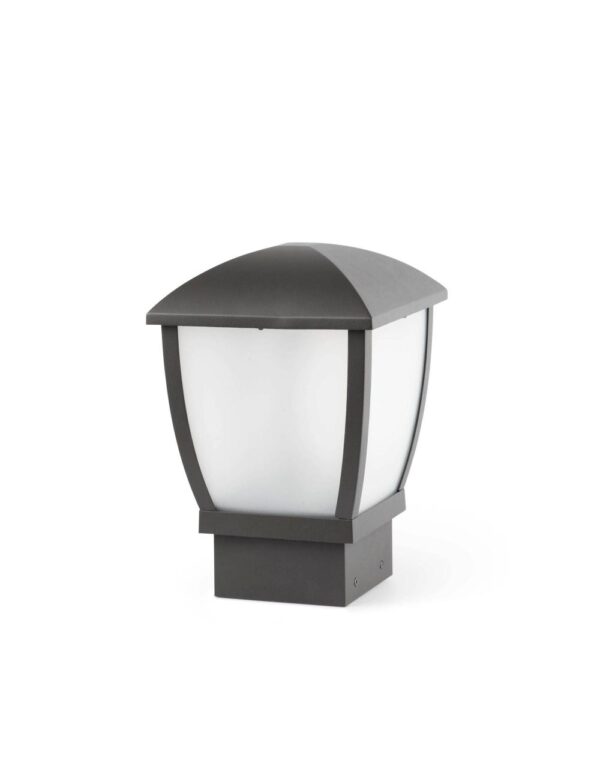 WILMA DARK GREY POST LAMP 1 X E27 100W - 1-FR75001