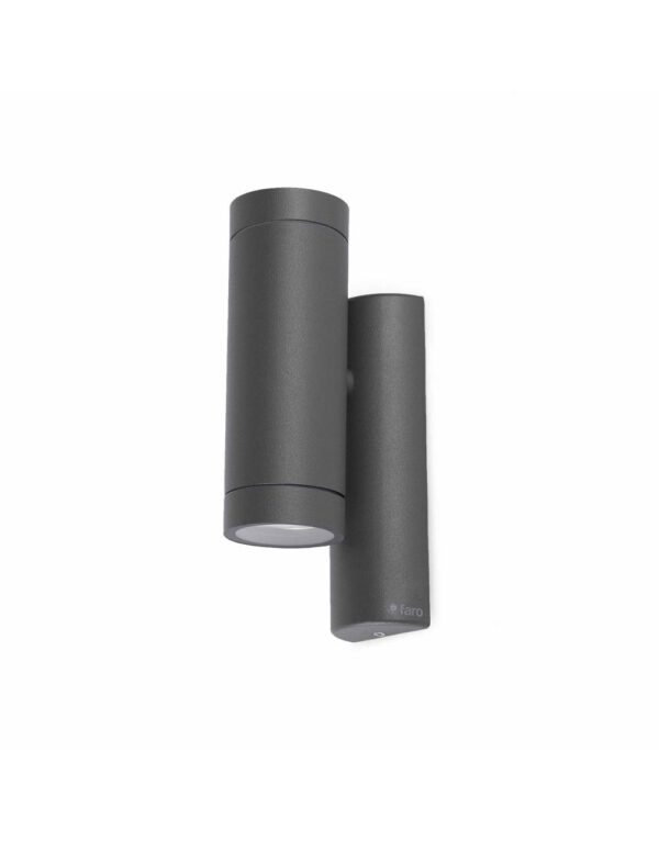 STEPS DARK GREY WALL LAMP GU10 35W - 1-FR75501