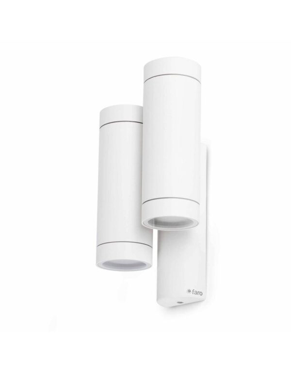 STEPS WHITE WALL LAMP DOBLE GU10 MAX.8W - 1-FR75502