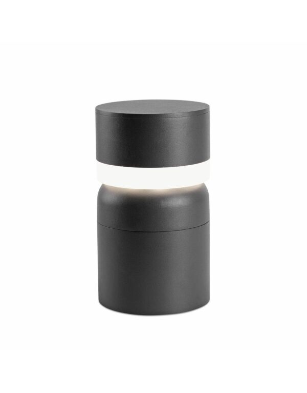 SETE DARK GREY BEACON LED 6W 3000K H25 - 1-FR75521