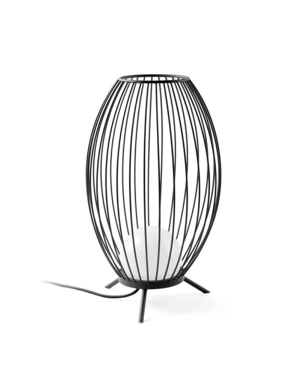 CAGE PORTABLE DARK GREY LED 12W 2700K - 1-FR75608