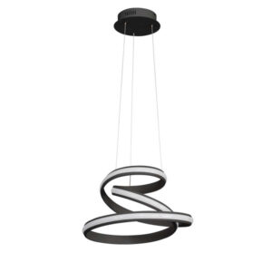 Κρεμαστό Led "Tess" 32w 2000lm μαύρο - 6824.01.10.9420