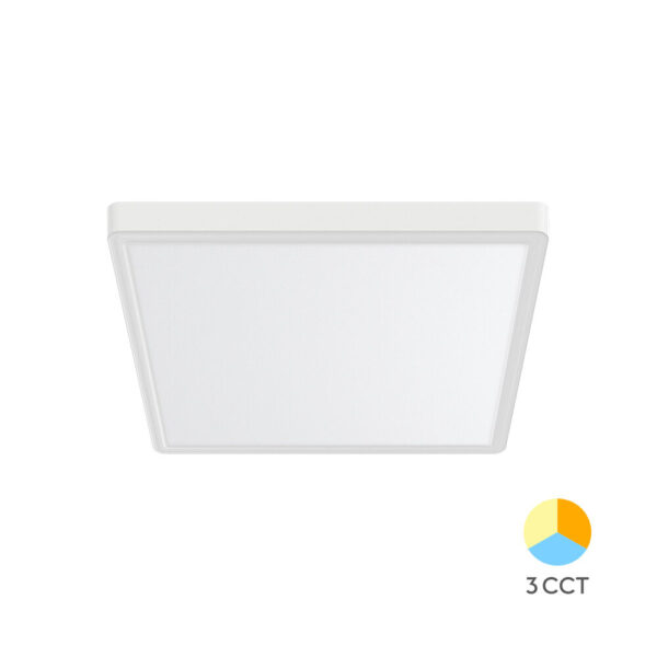 Πλαφονιέρα "Jade" slim 26W CCT Λευκό 30x30 - BP07-10380