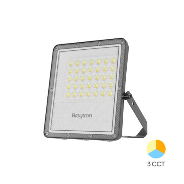 Προβολέας IP65 30W 3300 lm 3CCT (Γκρι) - BT65-03082