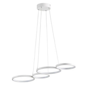 Κρεμαστό led "Vika" 31w 2300lm λευκό - 6532.04.06.9000