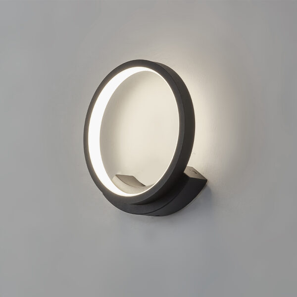Απλίκα led "Nela" 12w 3000k Μαύρη - BH07-03701