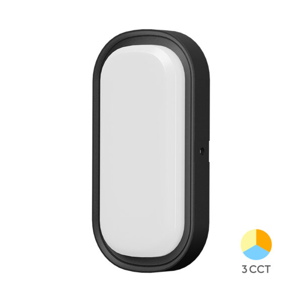 Απλίκα led "Bulkhead" 12w IP65 1320lm CCT - BC18-00281