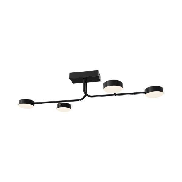 Οροφής Led "Arcana" 32w  3520lm Μαύρο - BH18-01201