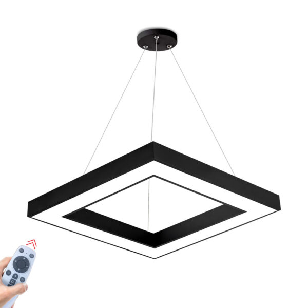 Κρεμαστό Led 45w, CCT με CONTROL 4650lm, 60x60x6cm - BH16-07291