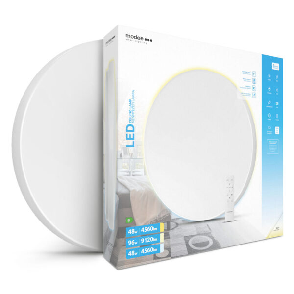 Πλαφονιέρα led 96W, CCT με CONTROL, 9120 lm, Ø48 cm - ML-CLA3CCT96W-B202