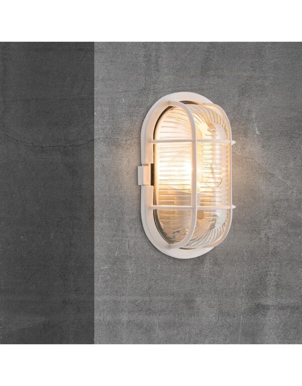 Skotlampe | Wall light | White - 1-NR17051001