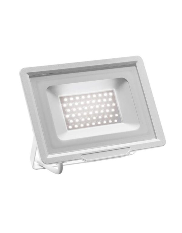 GES843C Proiettore LED alluminio bianco.50W.3000K - 1-GL126955