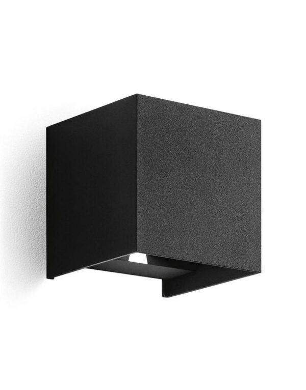 GES863C Applique alluminio nero opaco. 2x5W.3000K - 1-GL127877